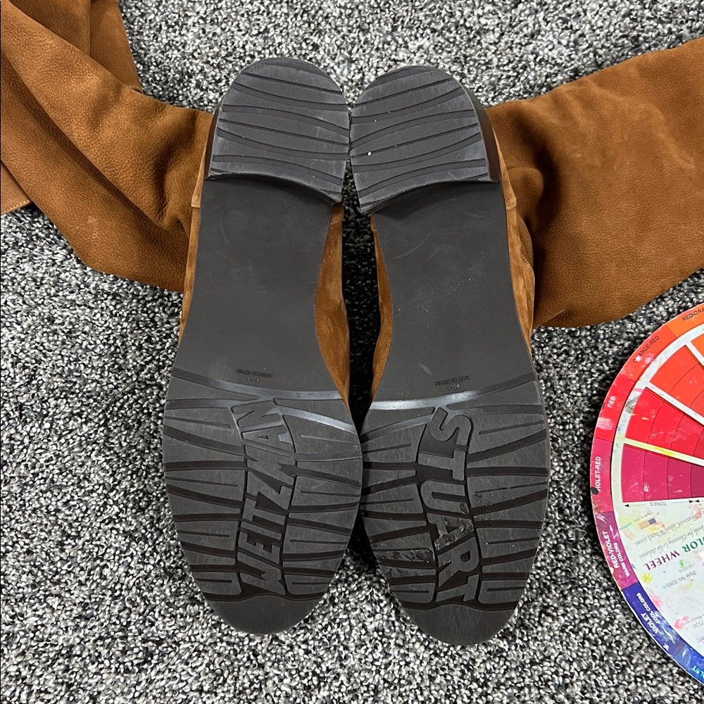 Stuart Weitzman  Suede Boots ~Sz 9.5~ - Picture 6 of 15